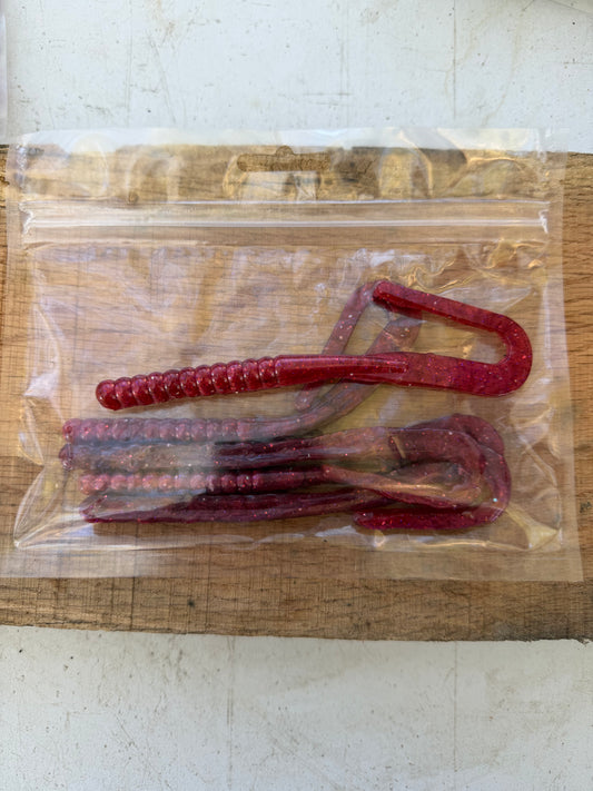 Red Wine Curly Tail Worm
